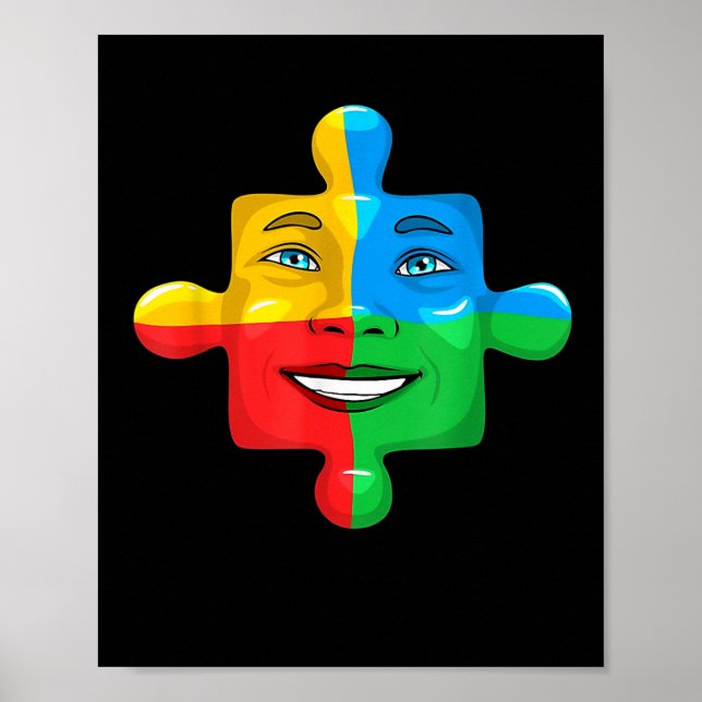 Abilities Outweigh Disabilities Autism awareness I Poster (Front)