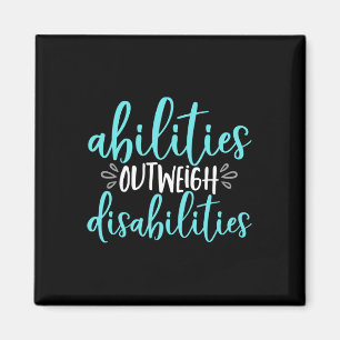 Abilities Outweigh Disabilities Special Education  Magnet