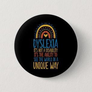 Ability To See The World In Unique Ways  6 Cm Round Badge