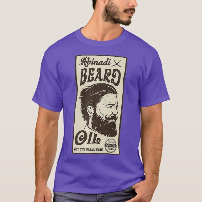 Abinadi Beard Oil Brand  LDS Mormon Missionary T-Shirt (Front)