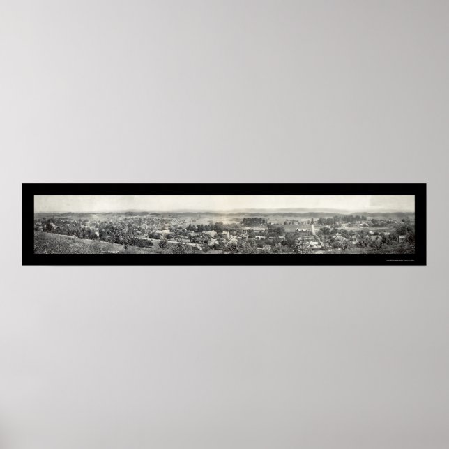 Abingdon Virgina Photo 1915 Poster (Front)