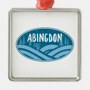 Abingdon Virginia Outdoors Metal Tree Decoration