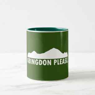 Abingdon Virginia Please Two-Tone Coffee Mug