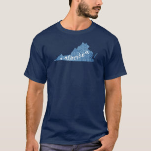 Abingdon Virginia Wood Grain T-Shirt