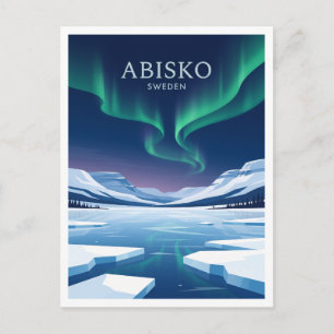 Abisko National Park Sweden Travel Gift Postcard