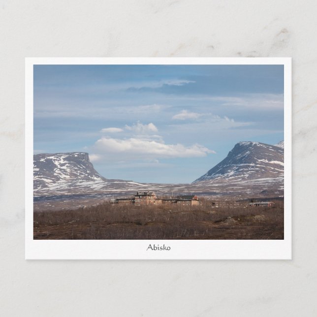 Abisko Sweden Postcard (Front)