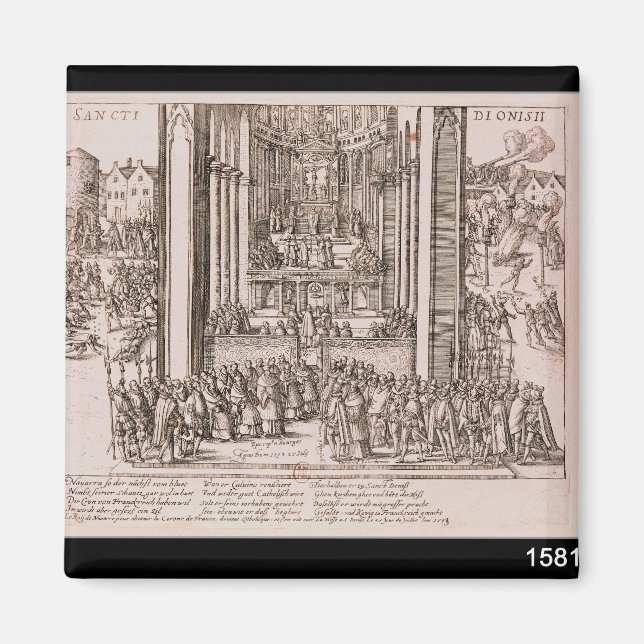 Abjuration of Henri IV Magnet (Front)