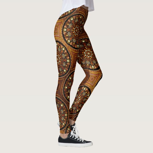 ABL - 0284 - Mandala pattern - Leggings (Right)