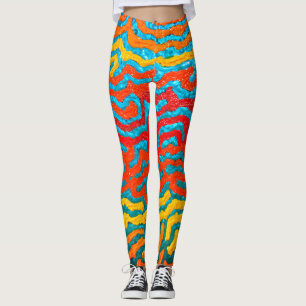 ABL - 0288 - Abstract Sea - Leggings