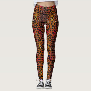 ABL - 0295 - Bronze Scales - Leggings