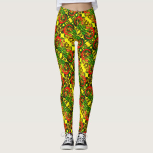 ABL - 304 - Red Gecko - Leggings