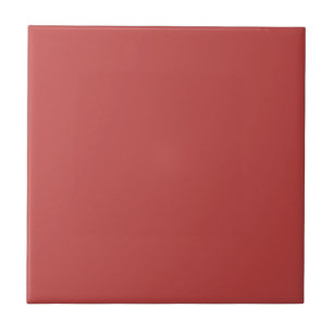 Ablazed Red Square Kitchen and Bathroom Tile