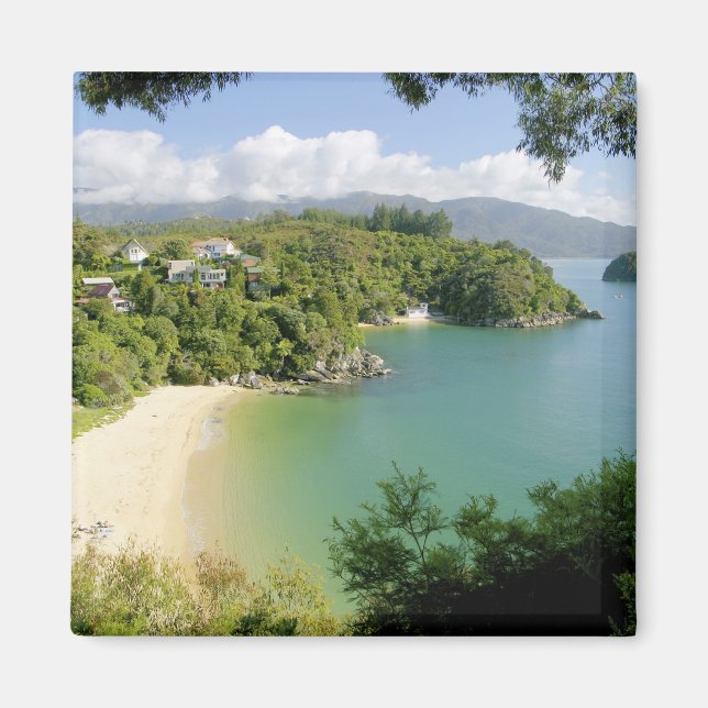 Able Tasman NP, Nelson, New Zealand. The many Magnet (Front)