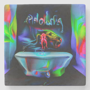 Ablutophobia 2 stone coaster