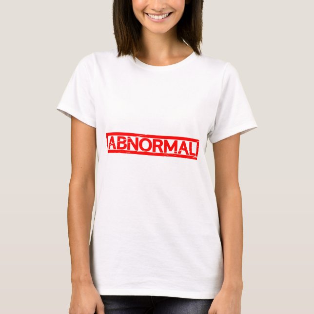 Abnormal Stamp T-Shirt (Front)