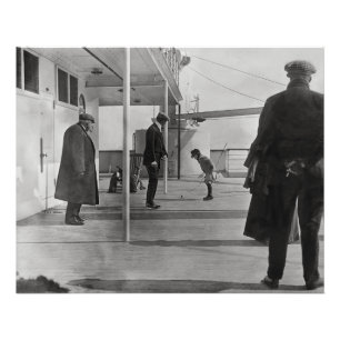 Aboard the Titanic Photo Print