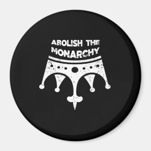 Abolish Anti No Kings In America Bumper Classic Magnet