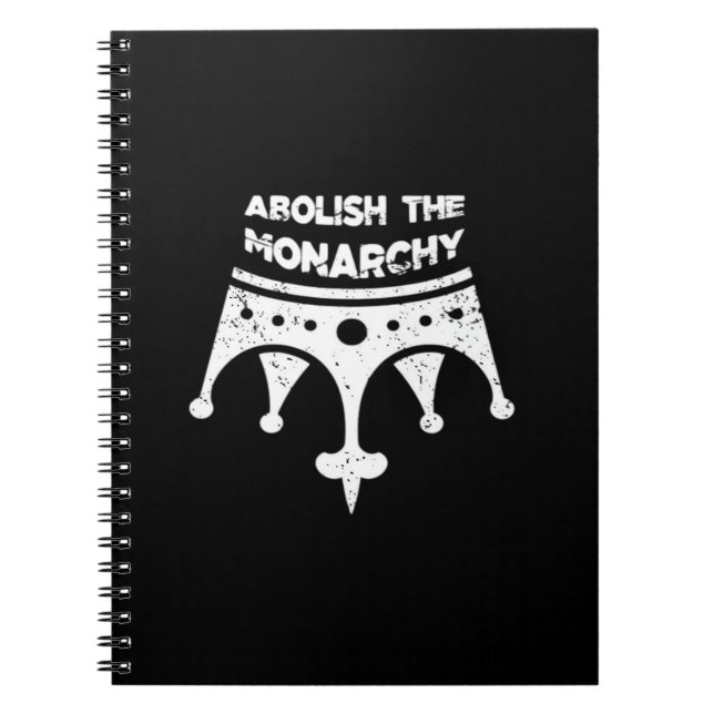 Abolish Anti No Kings In America Bumper Classic Notebook (Front)