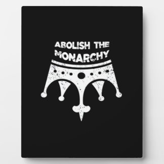 Abolish Anti No Kings In America Bumper Classic Plaque