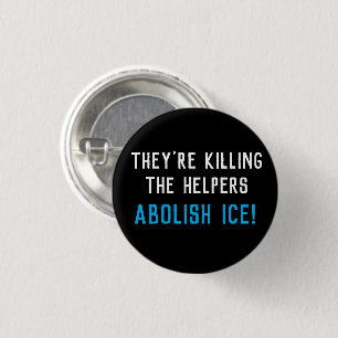 Abolish ICE 3 Cm Round Badge