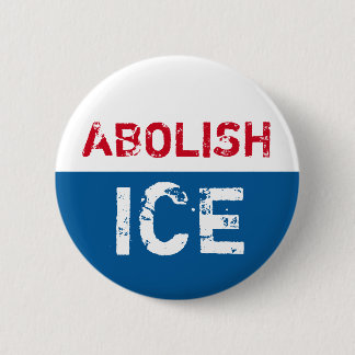 ABOLISH ICE 6 CM ROUND BADGE