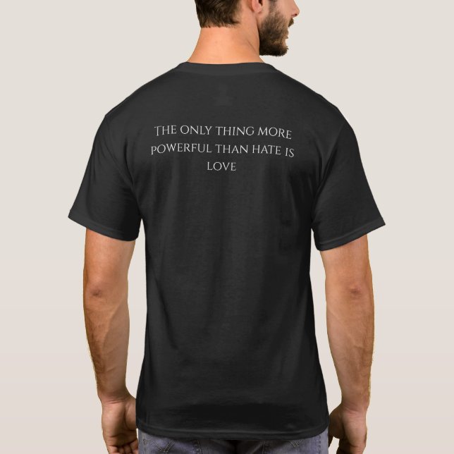 Abolish ICE Hat T-Shirt (Back)