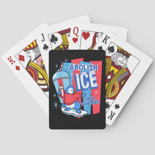 Abolish Ice Playing Cards (Back)