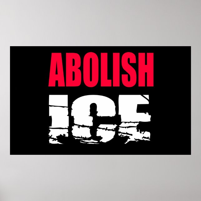 Abolish ICE Poster (Front)
