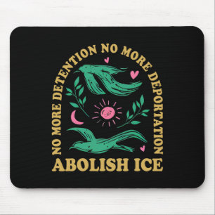Abolish Ice Retro Protest And Resist Support Immig Mouse Mat