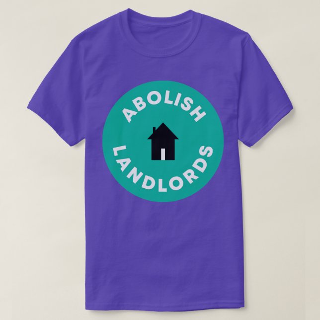 Abolish Landlords1 T-Shirt (Design Front)