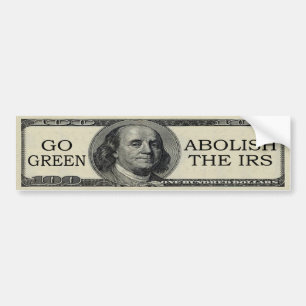Abolish the IRS bumper sticker