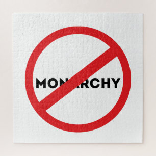 Abolish the Monarchy Jigsaw Puzzle