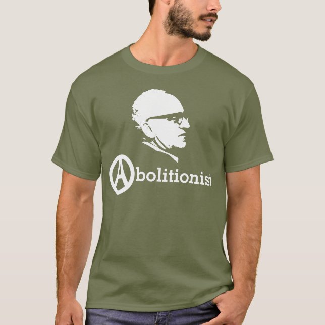 Abolitionist Rothbard dark t-shirt (Front)