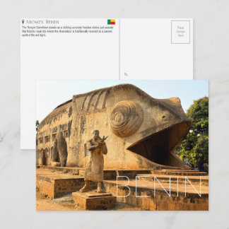 Abomey, Benin Travel Postcard