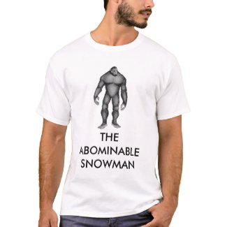 ABOMINABLE SNOWMAN T SHIRT