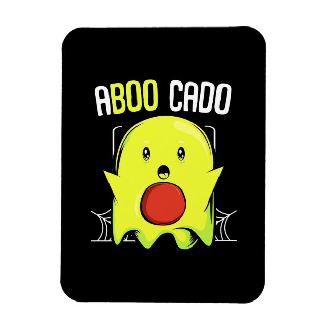 Aboocado Avocado Halloween Magnet (Vertical)