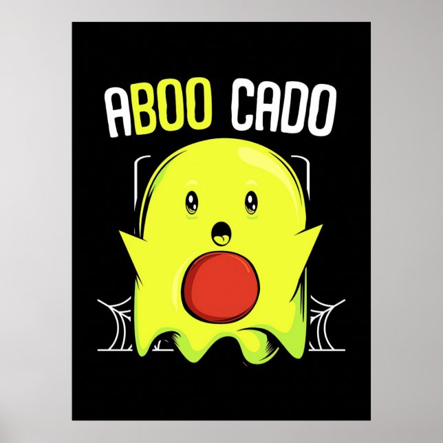 Aboocado Avocado Halloween Poster (Front)