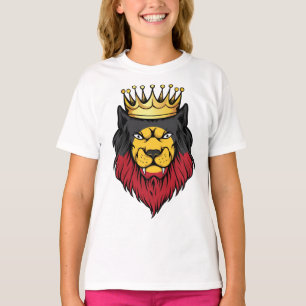 Aborigin  Lion King Flag  T-Shirt