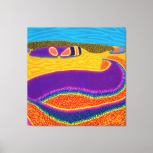 Aboriginal Abstract Art Vol 02 Canvas Print