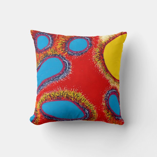 Aboriginal Abstract Art Vol 12 Cushion (Front)