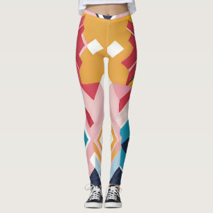 Aboriginal Abstract Art Vol 21 Leggings