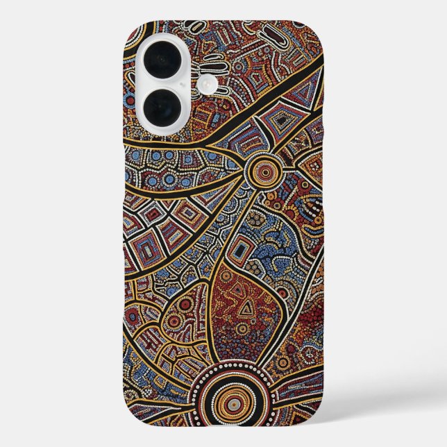 ABORIGINAL ART Case-Mate iPhone CASE (Back)