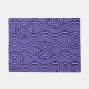 Aboriginal art melaleuca doormat