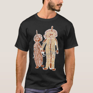 aboriginal art petroglyph australia native symbol  T-Shirt