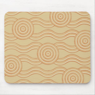 Aboriginal art sandstone mouse mat