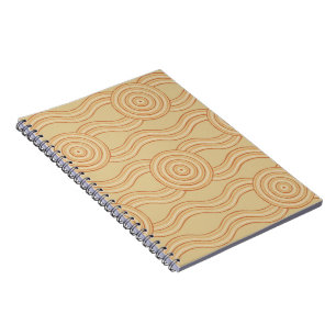 Aboriginal art sandstone notebook