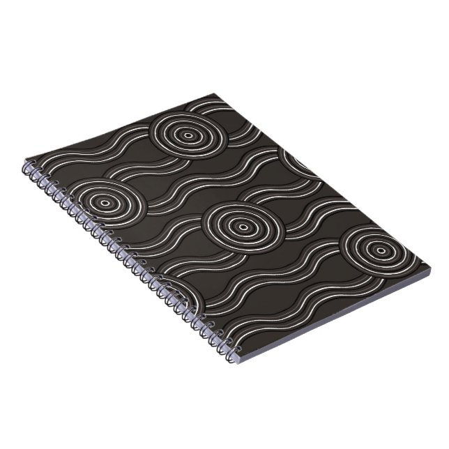 Aboriginal art storm notebook (Right Side)