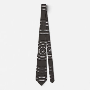 Aboriginal art storm tie