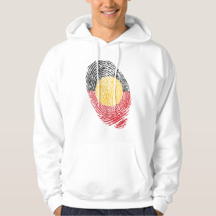 Aboriginal Australia fingerprints Hoodie