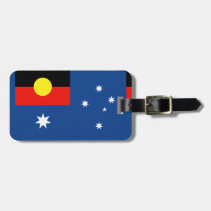 Aboriginal Australia Flag Luggage Tag